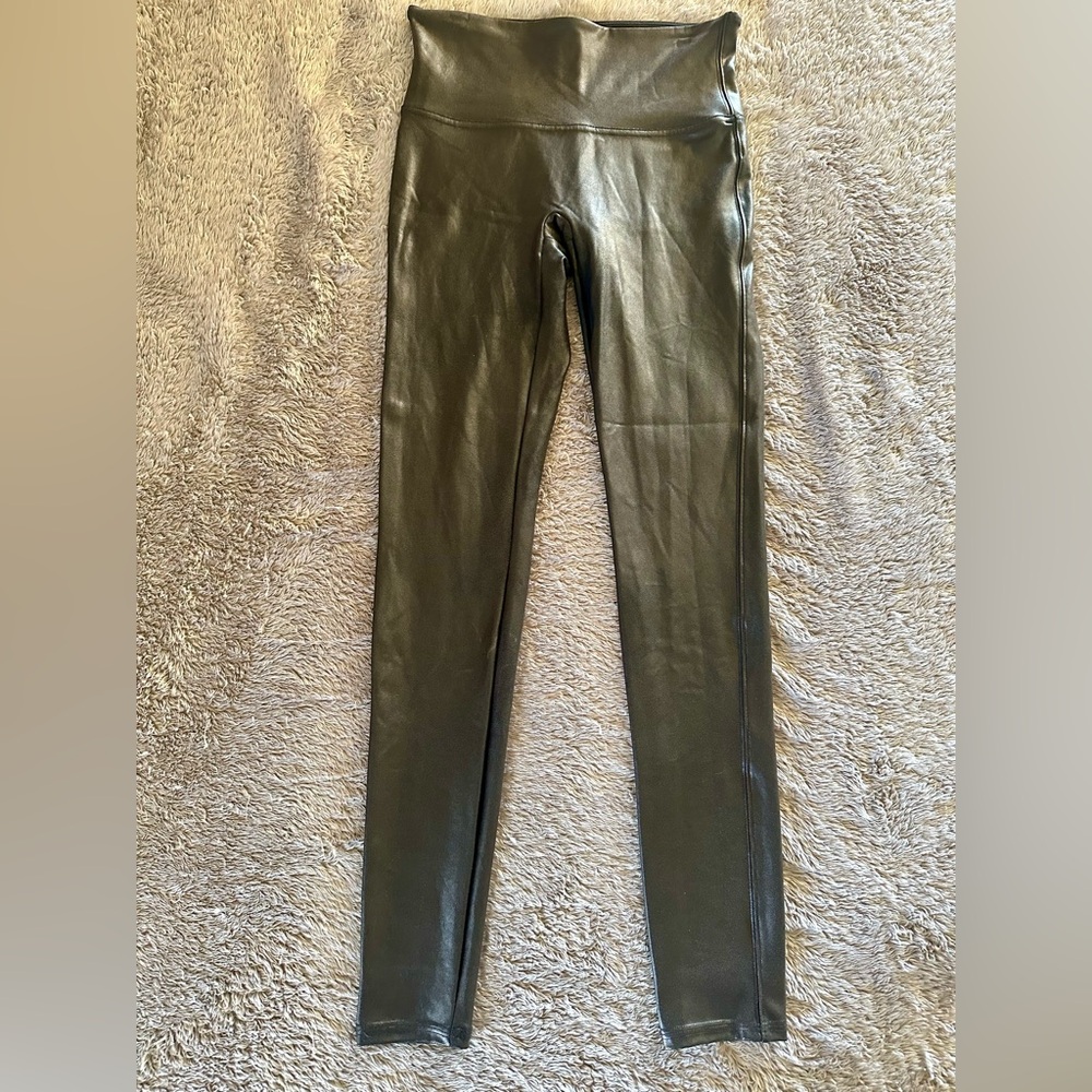 SPANX Faux Leather Leggings